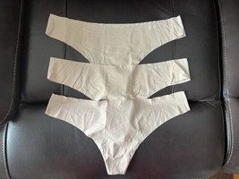 3-Pack UA Under Armour Pure Stretch Thong Underwear Nude Size XL NWOT - $12.50