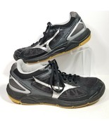 Mizuno Wave Supersonic Volleyball Shoes Womens 8.5 Black Grey Gum Bottom... - $16.82