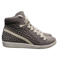 Dolce Vita women&#39;s natty stud sneaker in SMOKE SUEDE - $99.00