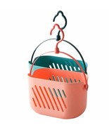 2Pcs Plastic Hanging Storage Baskets Pink and Blue - €40,12 EUR