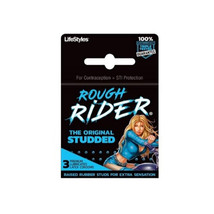 LifeStyles Rough Rider Original Studded (3pk) - $14.16