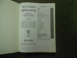 1997 Mitsubishi Diamante Service Repair Shop Manual Factory Oem 4 Vol Set Deal - $76.87