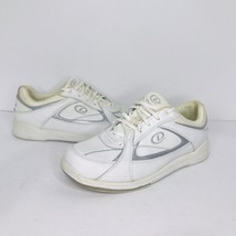 Dexter Verve White Silver Women&#39;s Slide Rite Bowling Shoes Size 8 M - $467.53 MXN
