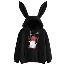 Hoody Christmas Autumn Winter Women Hoodies Warm Sweatshirt Long Sleeve Santa Cl - £44.91 GBP