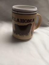 Vintage Oklahoma Souvenir Ceramic Coffee Mug  - $15.83