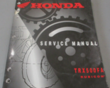 2001 Honda Trx500fa/Fga Four Trax Rubicon Workshop Repair Service Manual... - $79.84