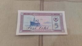 Albanian 5 Lek from 1964 in excellent condition uncirculated - £7.95 GBP