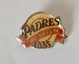 San Diego PADRES Two Million Fans Pin - $93.29 MXN