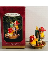 Hallmark Keepsake Ornament - Flame Fighting Friends - Handcrafted Dated ... - £7.89 GBP