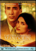 Captain Corelli&#39;s Mandolin - DVD starring Nicholas Cage, Penelope Cruz - £4.10 GBP