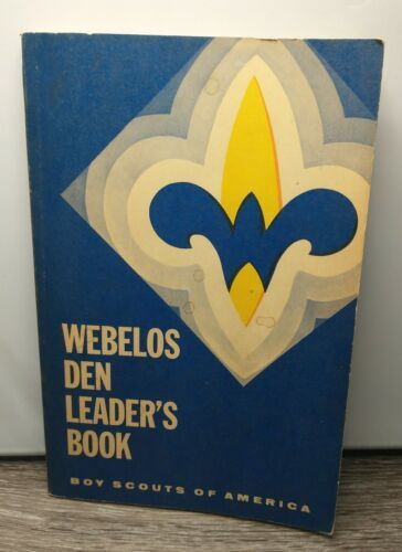 Primary image for Vintage Boy Scouts Of America Webelos Den Leader's Book 1967 BOA