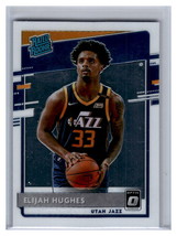 2020-21 Panini Donruss Optic Elijah Hughes Rated Rookie #192 Utah Jazz - £1.01 GBP