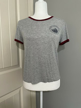 Forever 21 Womens Large Gray T Shirt Short Sleeve XS - £11.96 GBP
