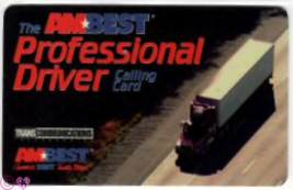 Phonecard Professional Driver Trucker 1995 Trans Communication Telefonka... - £3.97 GBP