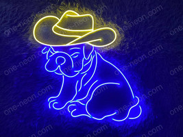 Cowboy Dog | LED Neon Sign - £151.52 GBP+