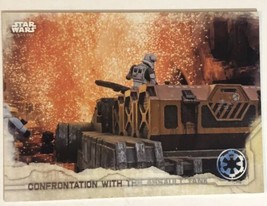 Rogue One Trading Card Star Wars #53 Confrontation With The Assault Tank - £1.56 GBP