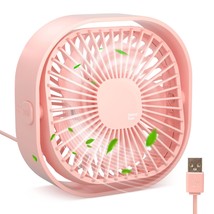 Small Usb Desk Fan,3 Speeds Portable Table Fan, 4 Inch Personal Mini Fan... - $18.99