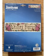 CLEARANCE SALE! Cross Stitch Kit WELCOME FREINDS by JANLYNN - £23.35 GBP