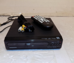 Magnavox Mini CD DVD Player MDV2100 with Remote &amp; A/V Cables - $27.42