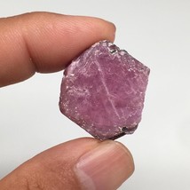 14.7g, 24mm x 22mm, Natural Ruby Crystal Slice Corundum Mineral Specimen, RC21 - £57.29 GBP