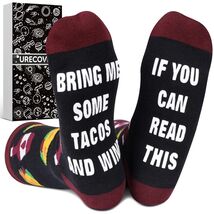 Funny Taco Socks Novelty Gift One Size Fits Most - $62.50 MXN Funny Taco Socks Novelty Gift One Size Fits Most - $62.50 MXN