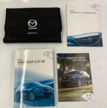 2014 Mazda CX-9 CX9 Owners Manual Handbook Set with Case OEM N02B38009 - £35.45 GBP