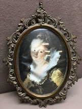 Vintage Small Ornate Brass Metal Frame From Italy 5&quot;x7&quot; - £156.60 GBP
