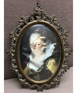 Vintage Small Ornate Brass Metal Frame From Italy 5&quot;x7&quot; - £158.06 GBP