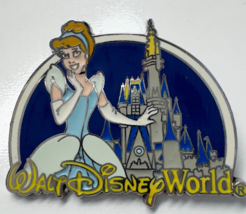 Walt Disney World 2008 Cinderella Where Dreams Come True Deluxe Pin - £10.32 GBP