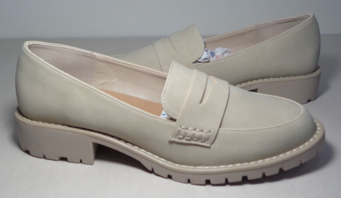 DV Dolce Vita Size 8 M / CRISP / Dune / Lug Loafers / New Women's Shoes