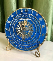 Garden Sundial Retirement Gift Colleagues, Women, Men &amp; Colleagues - Rou... - €85,93 EUR