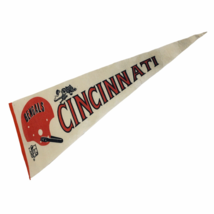 Vintage Cincinnati Bengals early 1980&#39;s Banner Pennant Official NFL Rare - £60.05 GBP