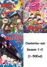 ANIME DVD~Osomatsu-san Season 1+2(1-50End)English subtitle&amp;All region+FREE GIFT - £22.46 GBP