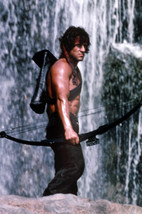 Rambo: First Blood Part Ii Featuring Sylvester Stallone with Bow and Arrow 24x18 - £19.17 GBP