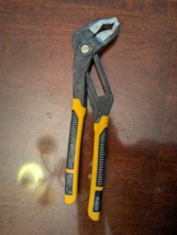Dewalt DWHT74432 12-inch V-Groove Jaw Pushlock Plier Adjustable Tool Pliers - $28.03 CAD