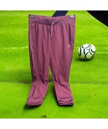 New ADIDAS Women&#39;s Tiro 19 Football / Soccer With Logo Maroon Pants Size... - $34.64