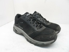 Reebok Work Men&#39;s Heckler Athletic Safety Work Shoes RB4625 Black/Grey Size 8M - £50.21 GBP