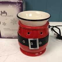 Scentsy Warmer JOLLY Santa Holiday Collection Retired Full Size Warmer With Box - £28.48 GBP