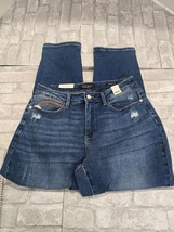 Judy Blue Sz 14W Straight Leg Jeans Follow the Rainbow High Waist NWT New - $39.99