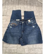 Judy Blue Sz 14W Straight Leg Jeans Follow the Rainbow High Waist NWT New - $54.32 CAD