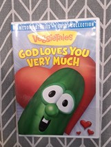 Veggie Tales Children&#39;s DVD God Loves You Very Much 4 Stories Collection... - $7.84