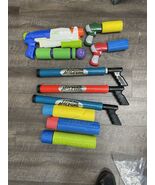 Lot of 10 : Water guns -  STREAM MACHINE 16"  WATER LAUNCHER assorted - $39.59