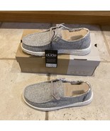 Hey Dude Women&#39;s Wendy L Linen Iron  Slip On Comfort Shoes Sz 10 - $64.65 CAD