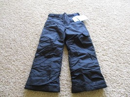 BNWT Columbia Ice Slope II Pants, Boys, Black, $75, XS(6-7) OR XXS(4-5) - £23.98 GBP