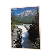 Postcard Athabasca Falls Alberta Canada Chrome Unposted - $90.50 MXN
