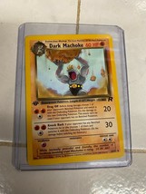Dark Machoke Team Rocket 40/82 1st Edition Pokemon Card Uncommon - £14.56 GBP