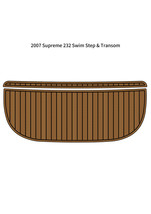 2007 Supreme 232 Swim Platform Step Pad Boat EVA Foam Faux Teak Deck Flo... - $365.00