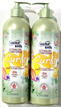 2 Pack Suave Kids Detangling Conditioner For Curls Sweet Almond Honey 20oz - £20.33 GBP