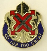 Vintage US MILITARY DUI Insignia Pin ARMY 265th Engineer Battalion - £7.73 GBP