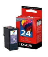 Lexmark  (24) 18C1524 Ink OEM Cartridge Printer 200 Page-Yield, Tri-Colo... - $25.00